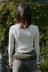 BASERANGE Long Sleeve T-Shirt TTML Collection Ribbed Cotton Portugal BAS-KMAL-BM-WI22-UNDYED TTML